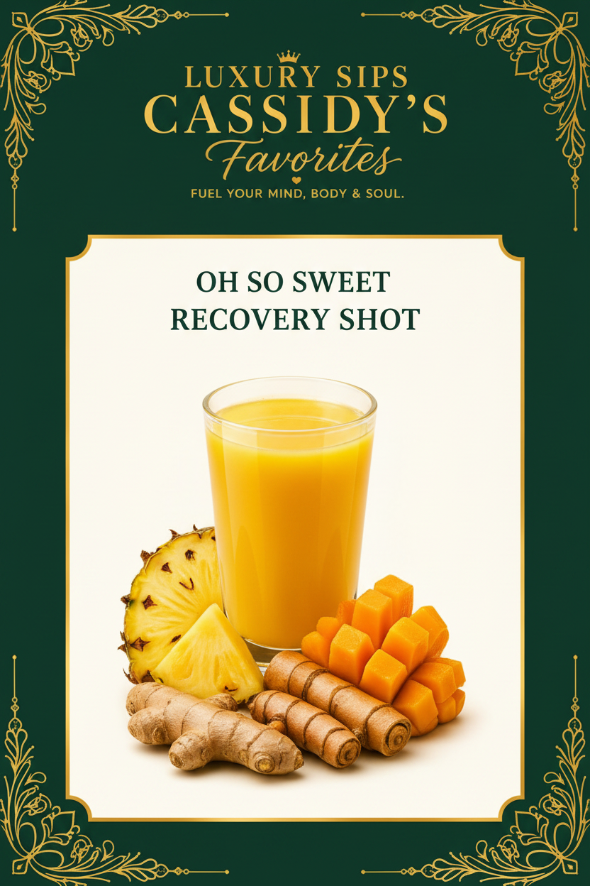 #6 Oh So Sweet Recovery Shot